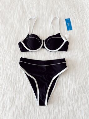 NWT CupShe Underwire Bikini Set Size Small